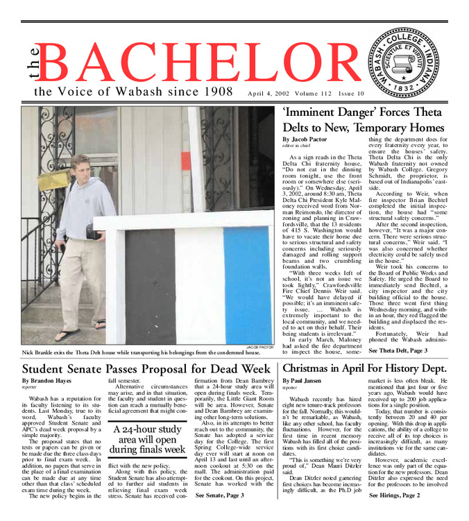 The Bachelor, April 4, 2002 Thumbnail
