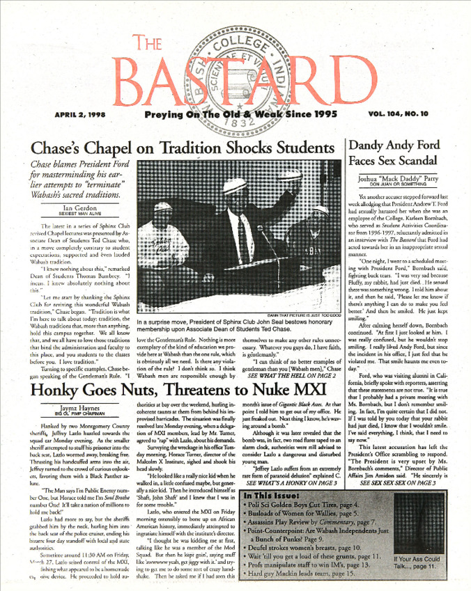 The Bachelor, April 2, 1998 Thumbnail
