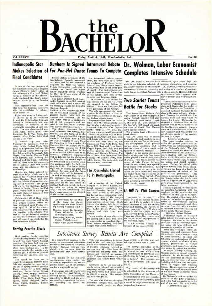 The Bachelor, April 4, 1947 Thumbnail