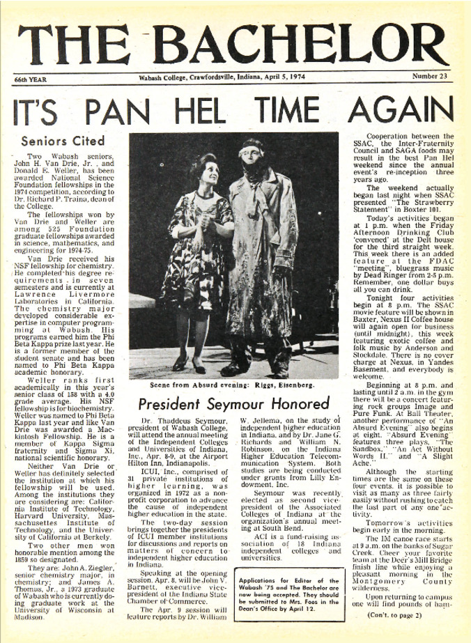 The Bachelor, April 5, 1974 Thumbnail