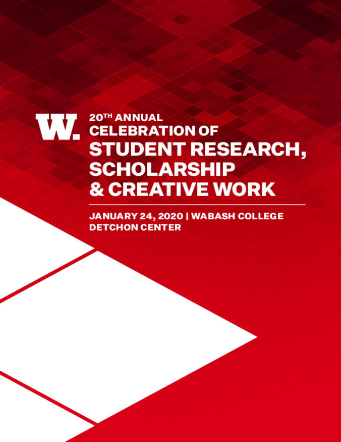 Celebration of Student Research, Scholarship, and Creative Work Program, 2020 miniatura